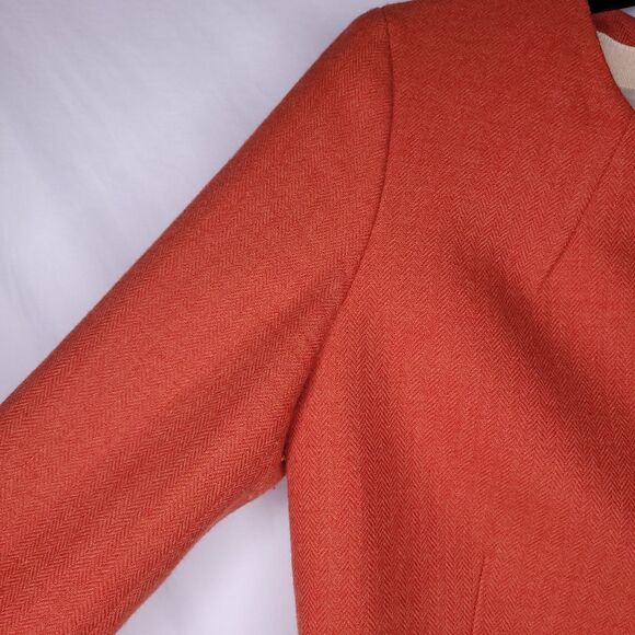J. Crew Women's Orange Blazer - Picture 3 of 10
